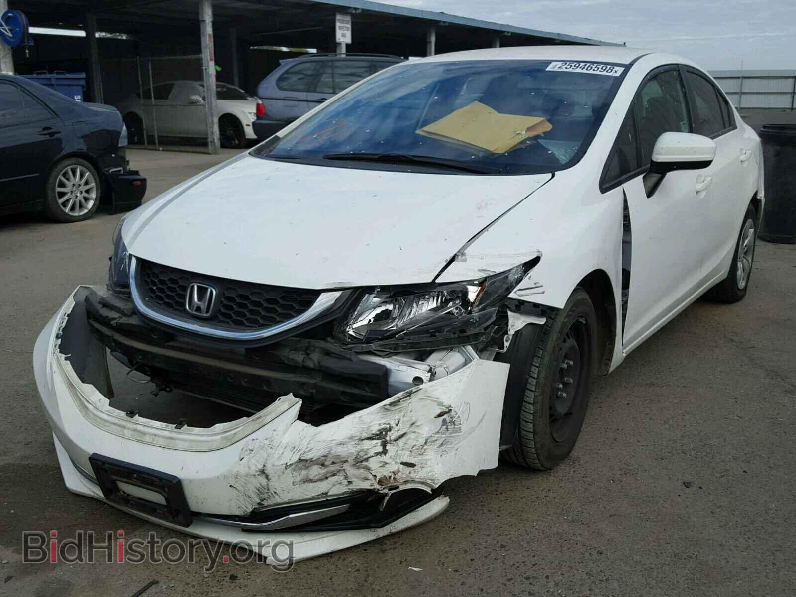 2014 HONDA CIVIC - VIN: 19XFB2F50EE216433 - Фото 2