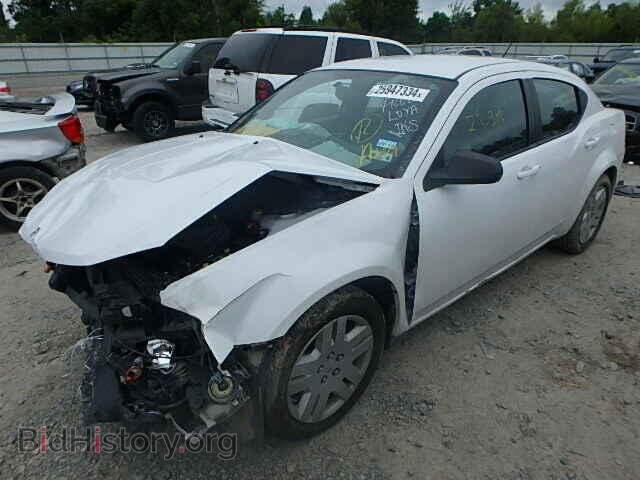 2013 DODGE AVENGER - VIN: 1C3CDZAB0DN544890 - Фото 2