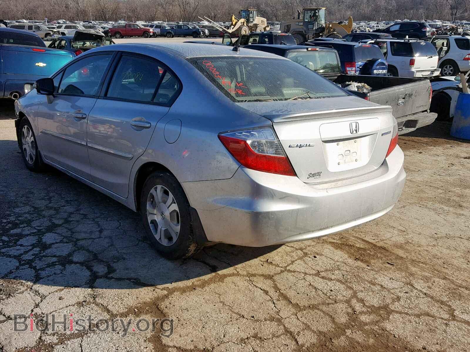 2012 HONDA CIVIC - VIN: JHMFB4F22CS008757 - Фото 3