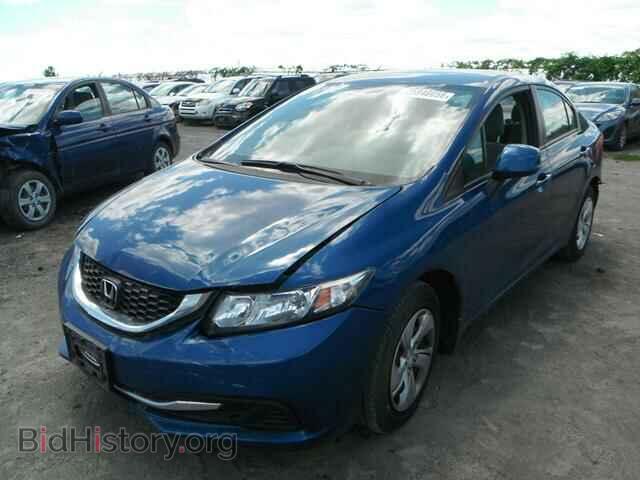 2013 HONDA CIVIC - VIN: 2HGFB2F42DH005973 - Фото 2