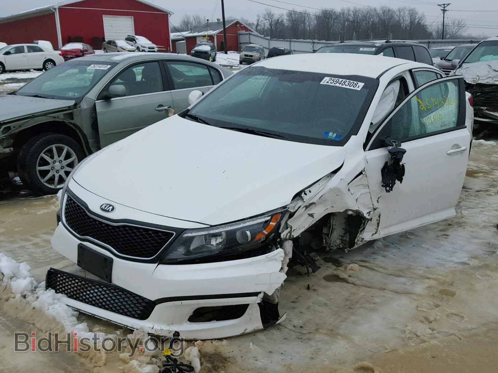 2015 KIA OPTIMA - VIN: KNAGM4A73F5587471 - Фото 2