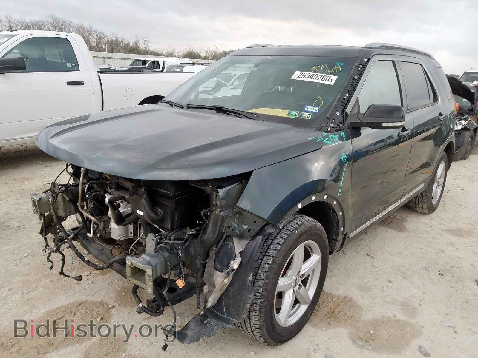2016 FORD EXPLORER - VIN: 1FM5K8D83GGA29309 - Фото 2