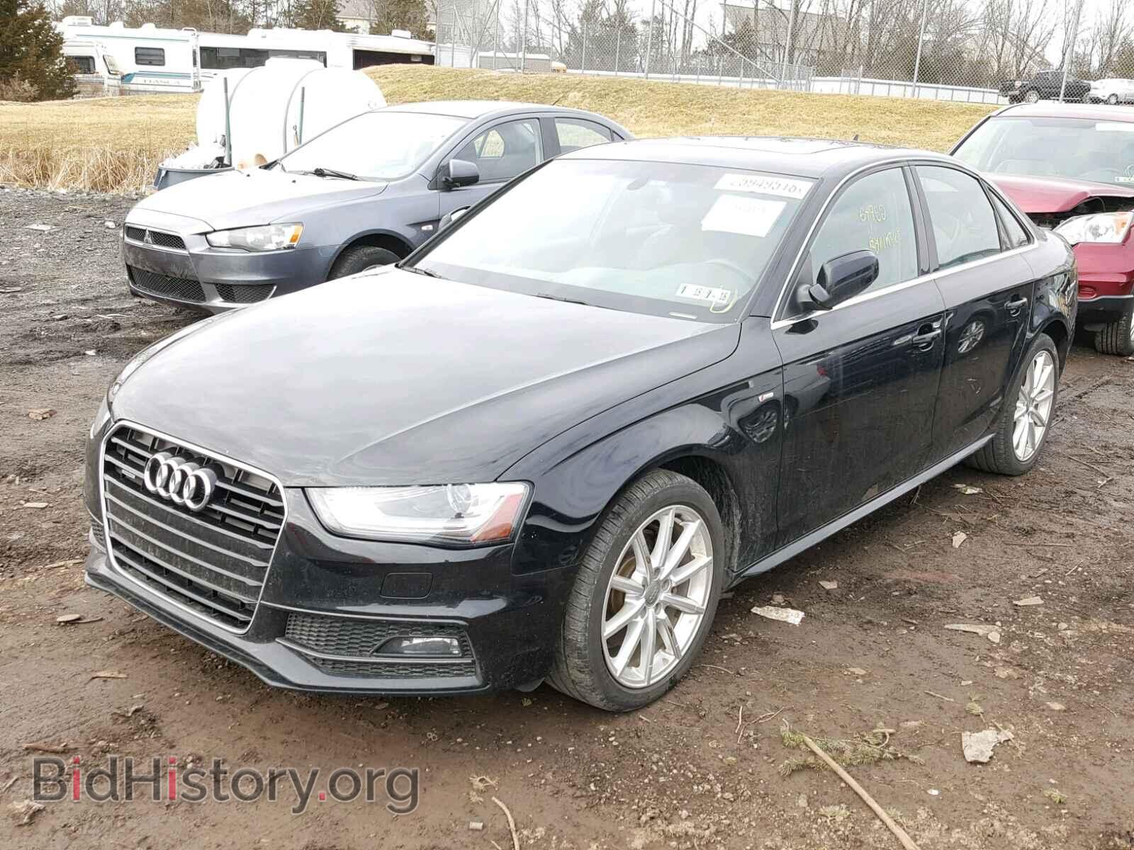 2014 AUDI A4 - VIN: WAUFFAFL0EN008249 - Фото 2