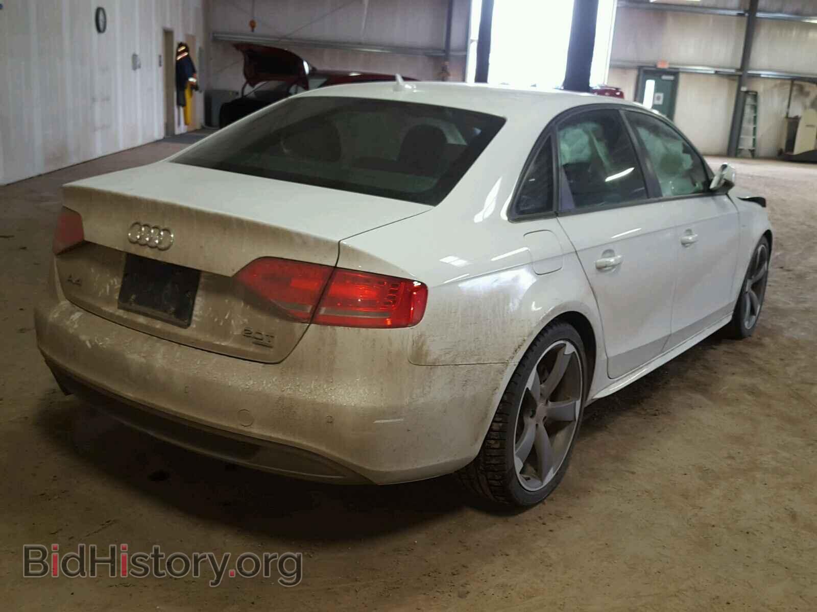 2012 AUDI A4 - VIN: WAUKFAFL4CA067470 - Фото 4