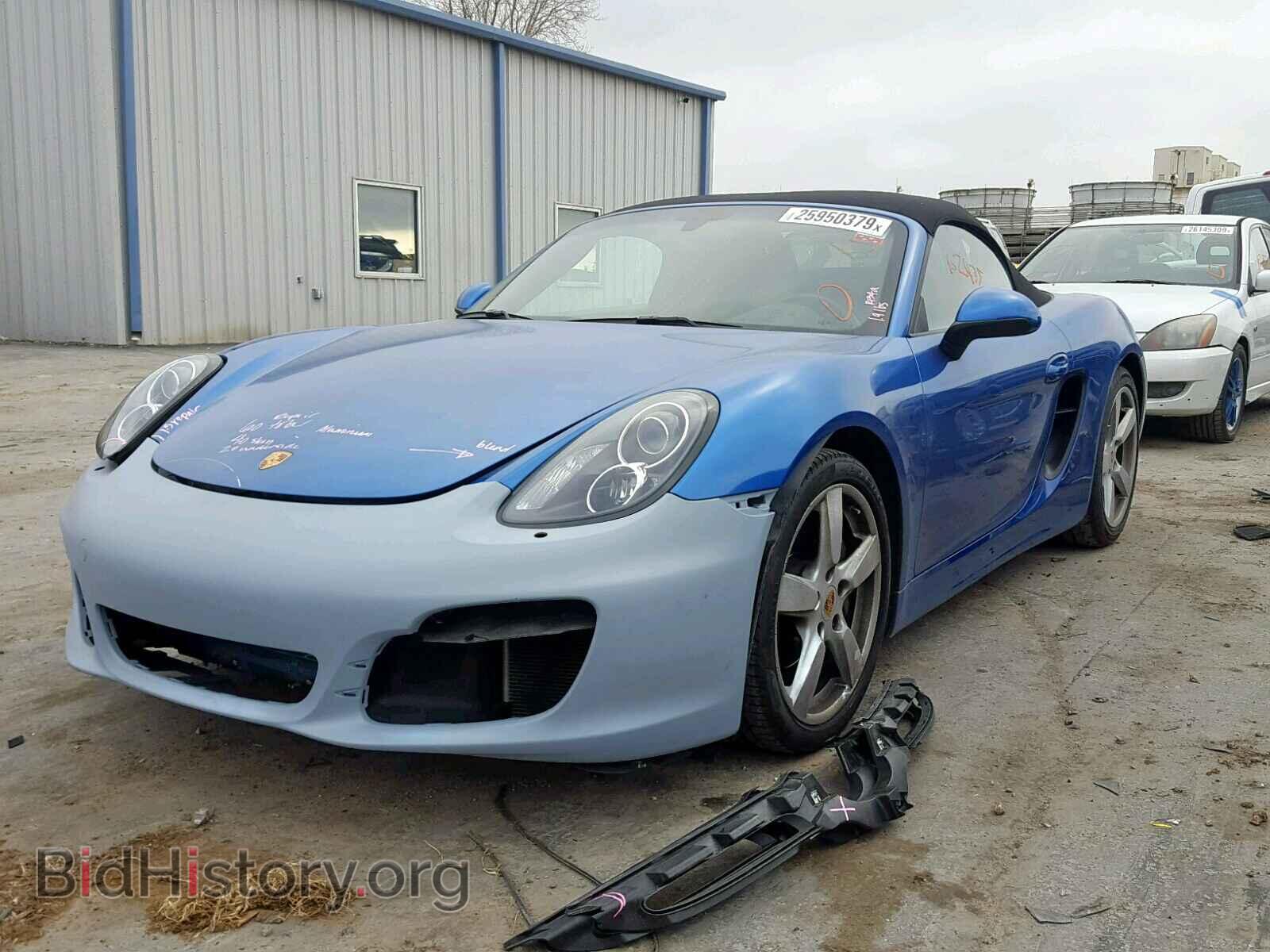 2014 PORSCHE BOXSTER - VIN: WP0CA2A86EK120827 - Фото 2