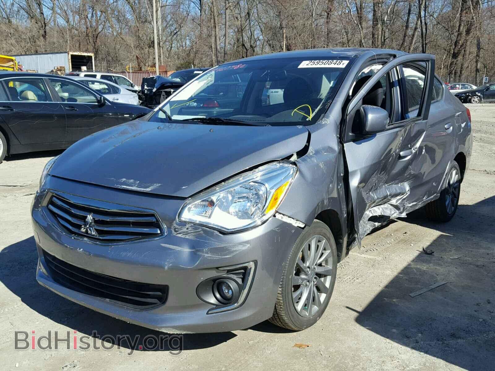 2017 MITSUBISHI MIRAGE - VIN: ML32F4FJ7HHF08595 - Фото 2