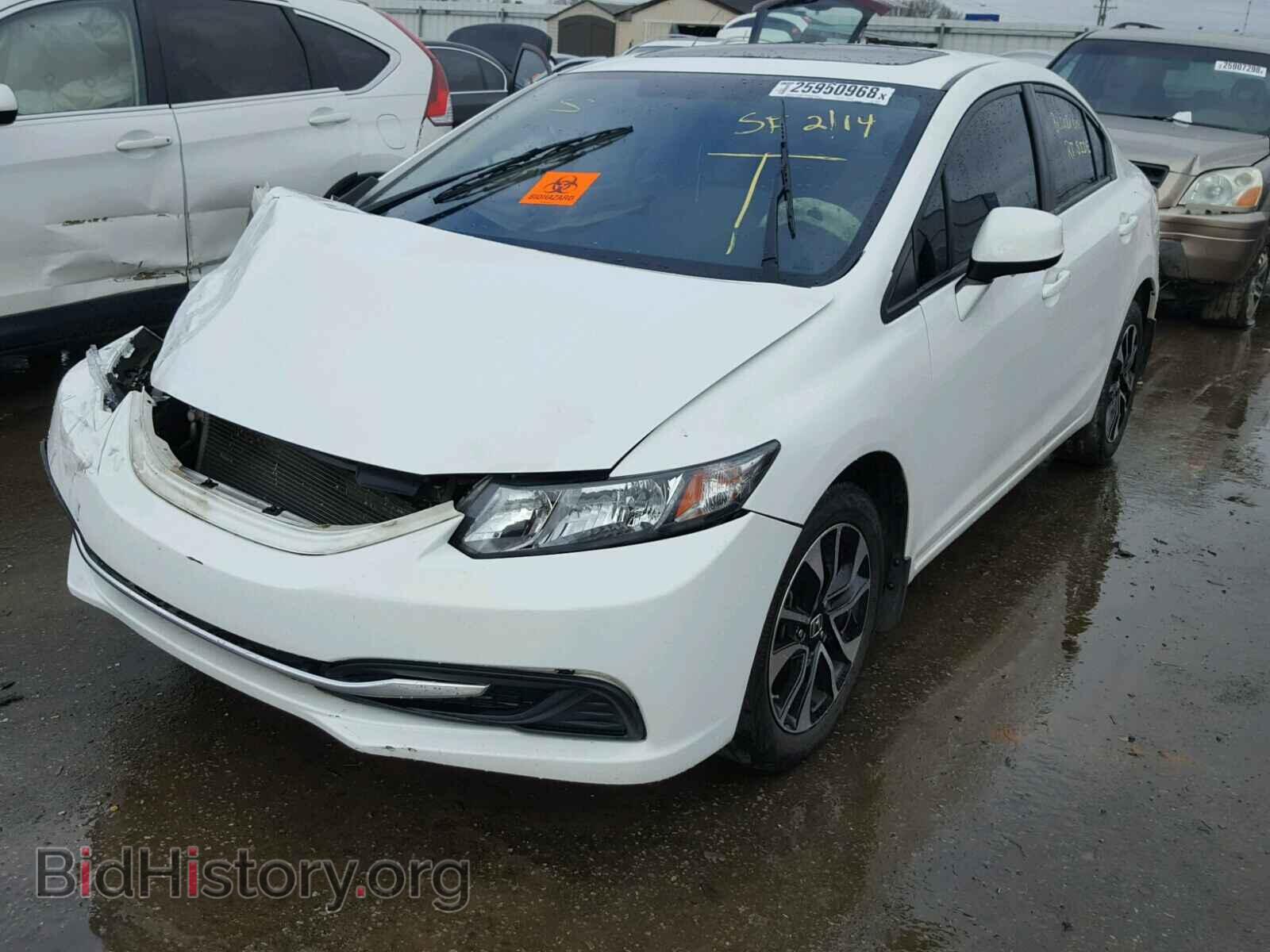 2013 HONDA CIVIC - VIN: 2HGFB2F82DH544032 - Фото 2