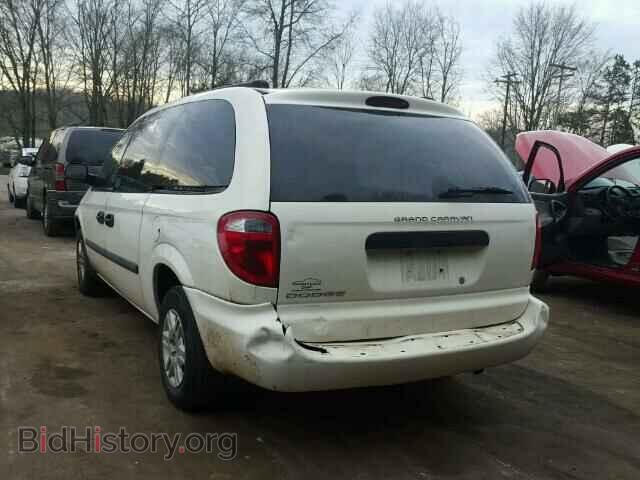 2005 DODGE CARAVAN - VIN: 1D4GP24RX5B190161 - Фото 3