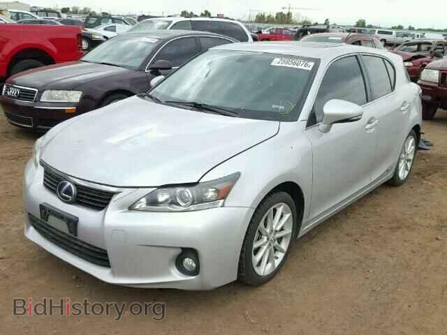 2011 LEXUS CT 200 - VIN: JTHKD5BH6B2009059 - Фото 2