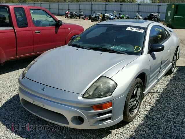 2005 MITSUBISHI ECLIPSE - VIN: 4A3AC74H95E007492 - Фото 2