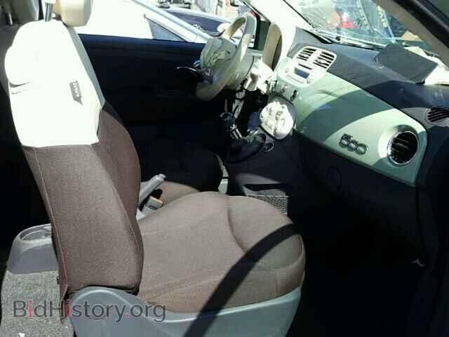 2012 FIAT 500 - VIN: 3C3CFFAR1CT352169 - Фото 5
