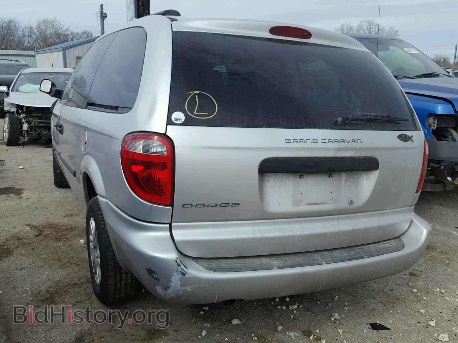 2007 DODGE CARAVAN - VIN: 1D4GP24R17B255496 - Фото 3