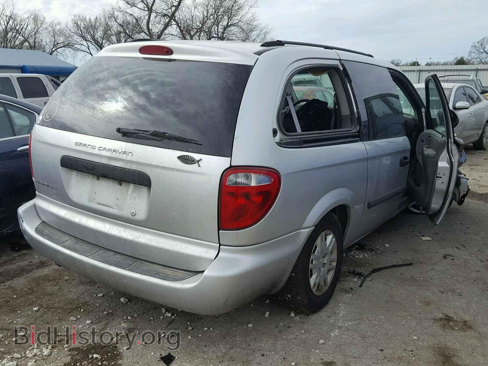 2007 DODGE CARAVAN - VIN: 1D4GP24R17B255496 - Фото 4