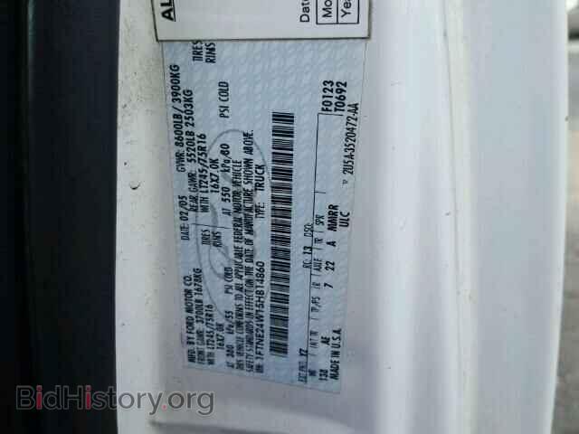 2005 FORD ECONOLINE - VIN: 1FTNE24W15HB14860 - Фото 10