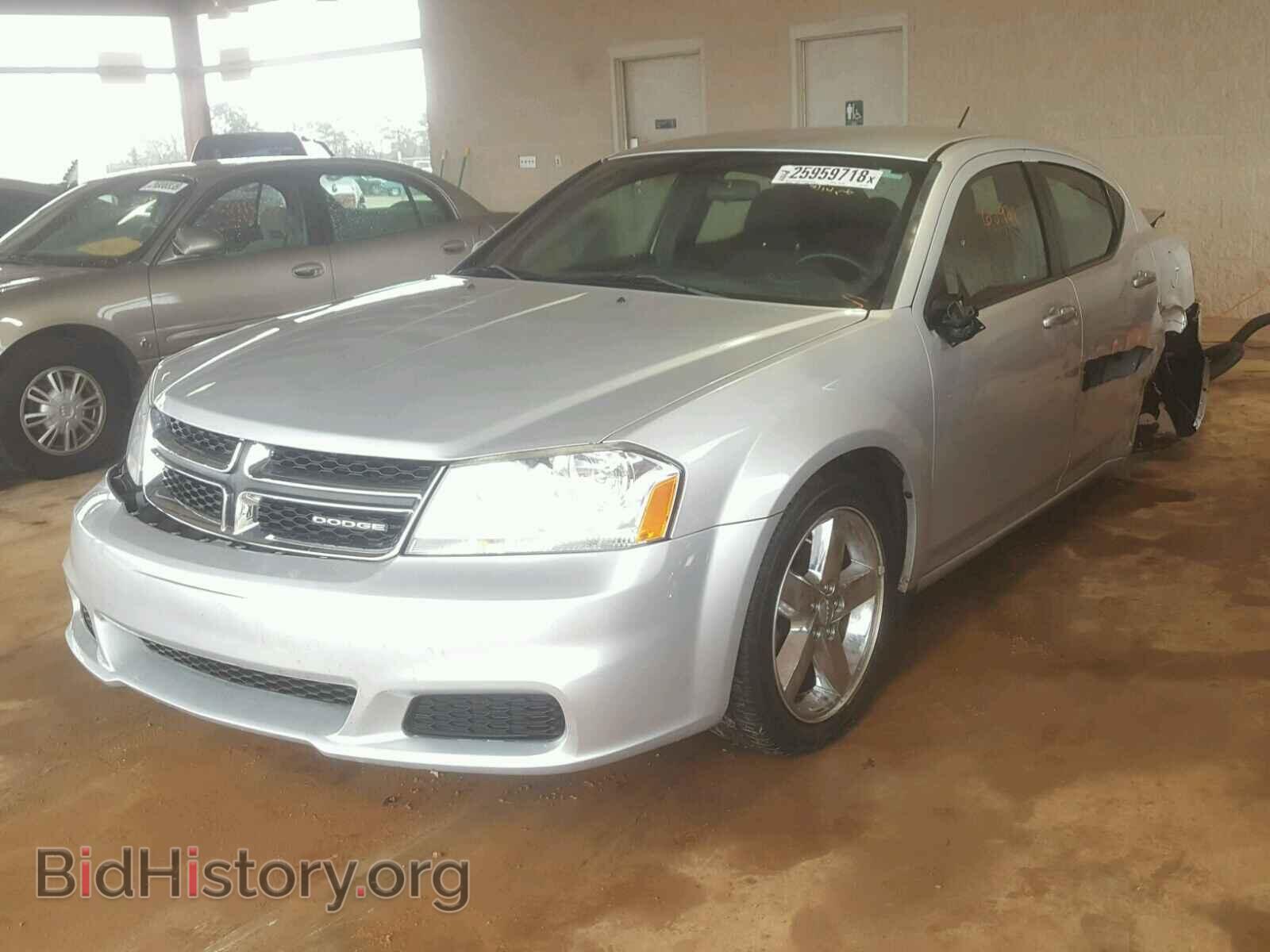 2012 DODGE AVENGER - VIN: 1C3CDZAB3CN151139 - Фото 2