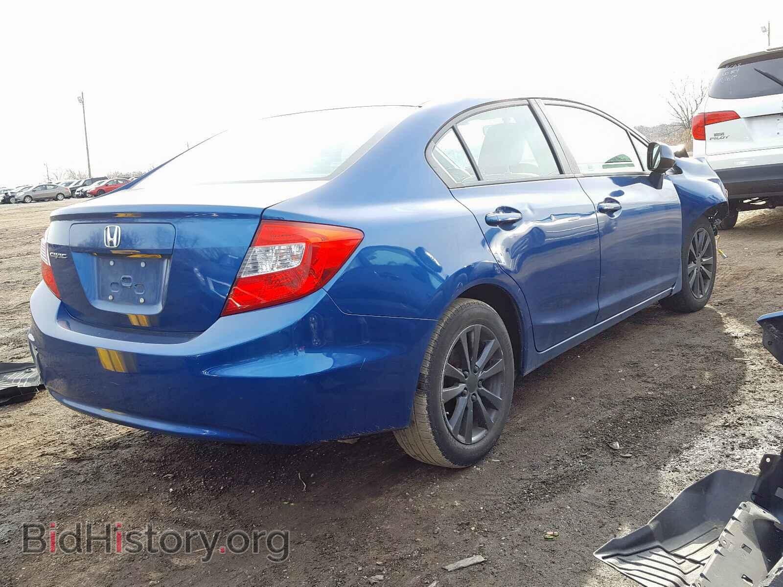 2012 HONDA CIVIC - VIN: 2HGFB2F87CH506407 - Фото 4