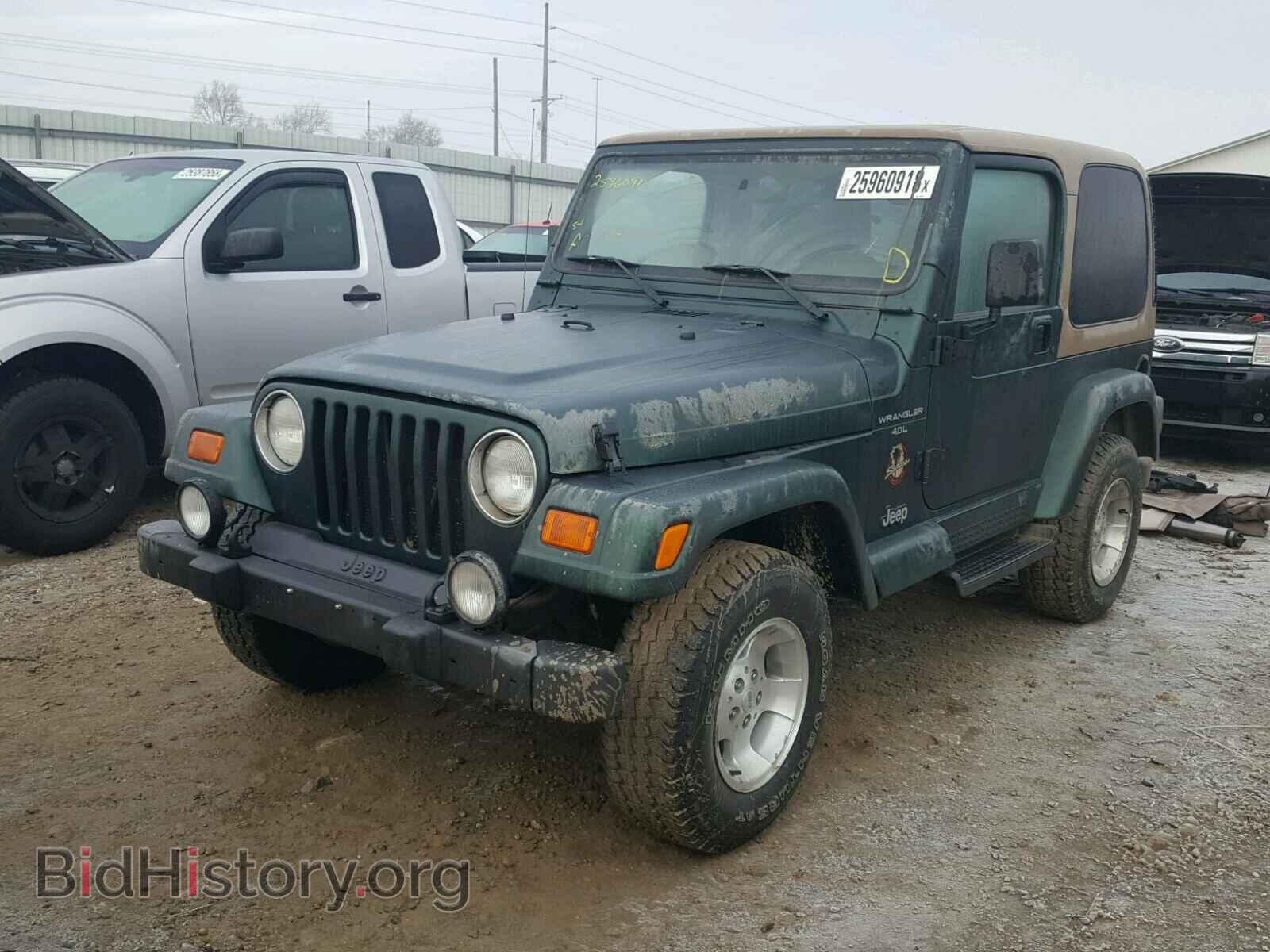 2000 JEEP WRANGLER - VIN: 1J4FA59S6YP747544 - Фото 2