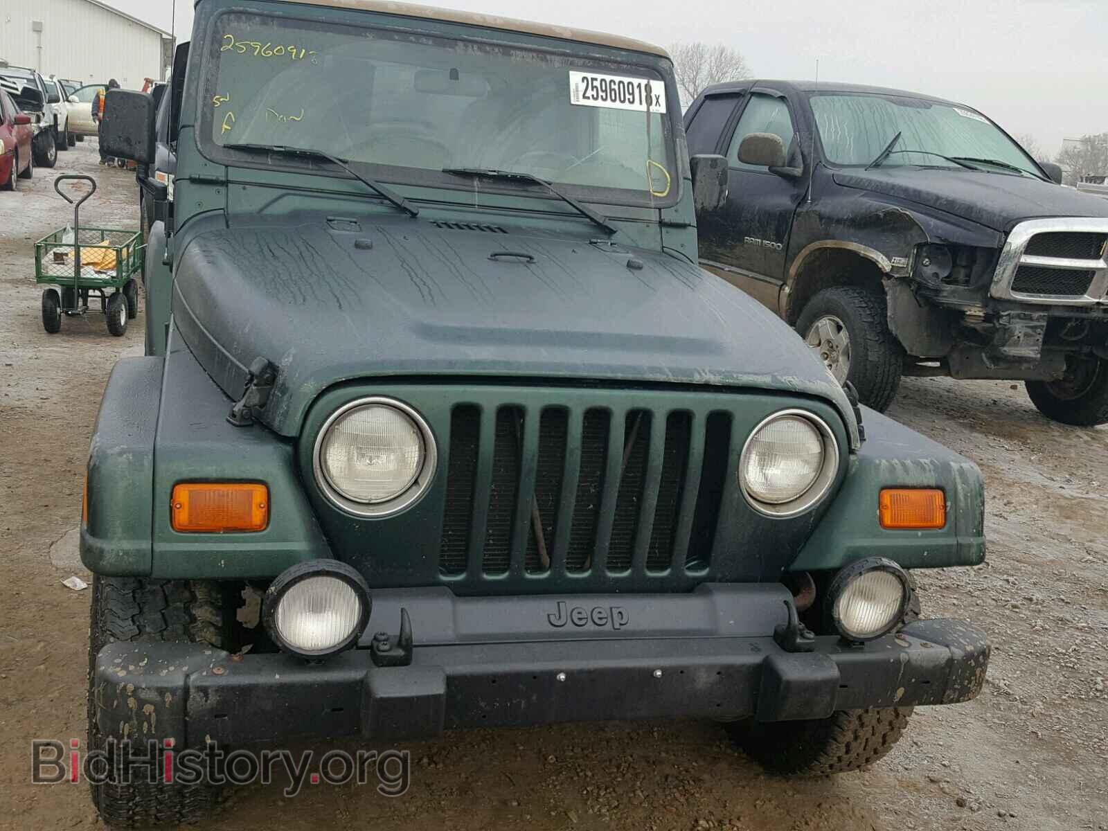 2000 JEEP WRANGLER - VIN: 1J4FA59S6YP747544 - Фото 9