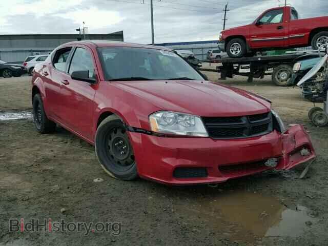 Photo 1C3CDZAB1CN243348 - DODGE AVENGER 2012