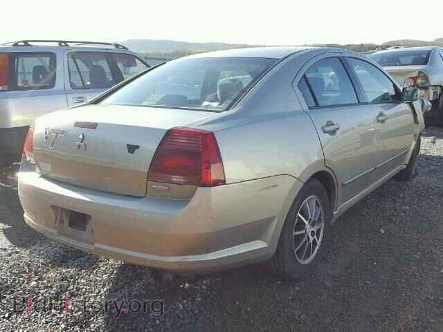 2004 MITSUBISHI GALANT - VIN: 4A3AB46F74E153725 - Фото 4