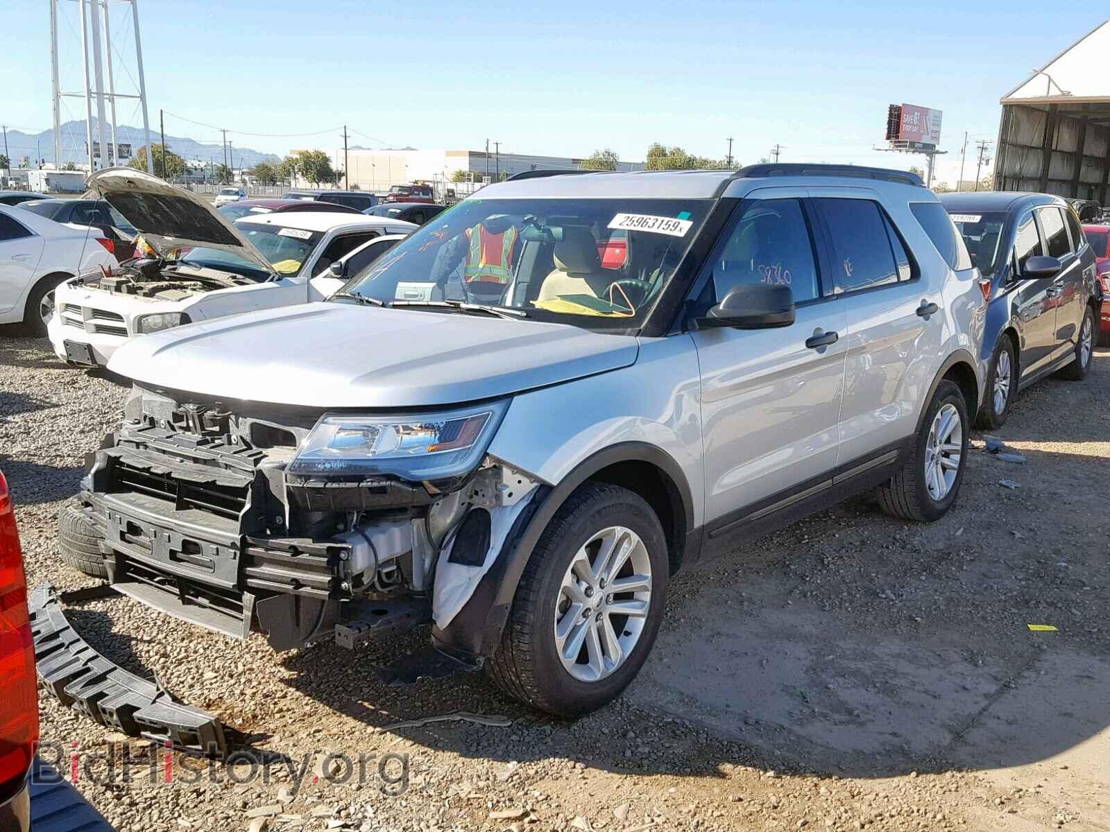 2016 FORD EXPLORER - VIN: 1FM5K7B87GGD31960 - Фото 2