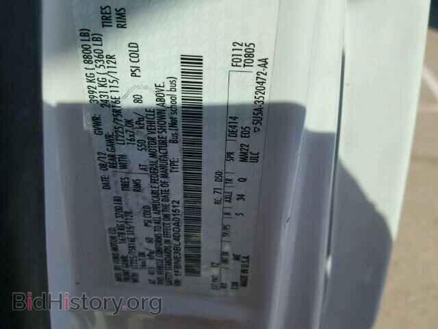 2013 FORD ECONOLINE - VIN: 1FBNE3BL4DDA01512 - Photo 10