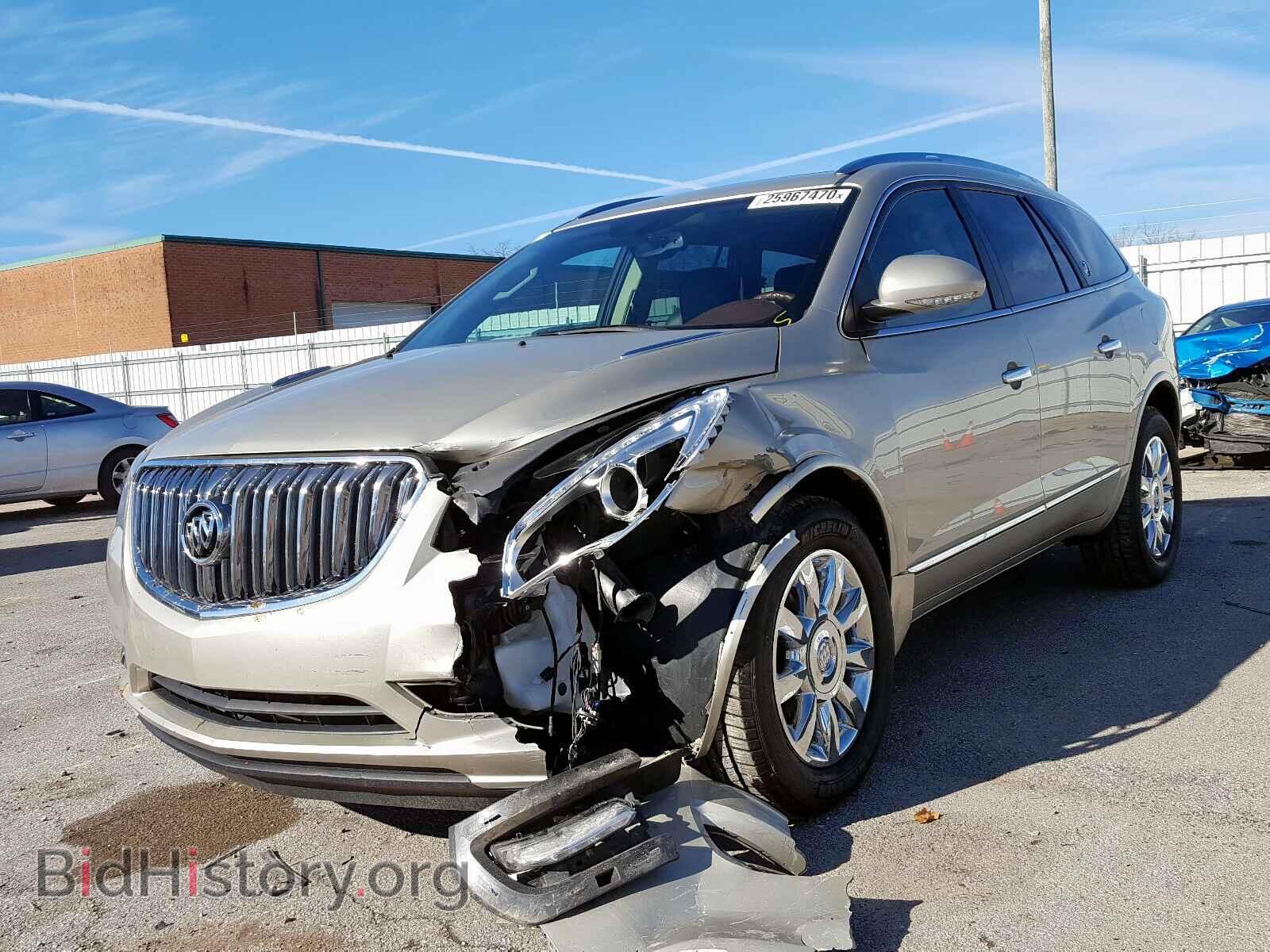 2014 BUICK ENCLAVE - VIN: 5GAKVBKD0EJ176202 - Фото 2