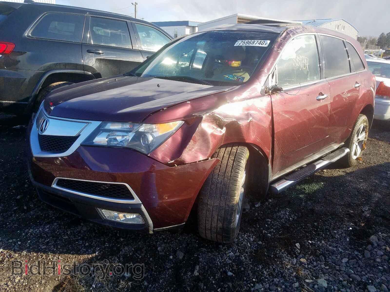 2012 ACURA MDX - VIN: 2HNYD2H41CH514363 - Фото 2
