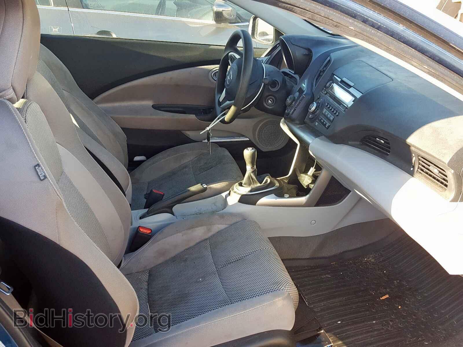 2011 HONDA CR-Z - VIN: JHMZF1C49BS006427 - Фото 5