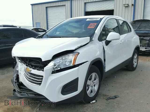 2016 CHEVROLET TRAX - VIN: 3GNCJNSB1GL253726 - Фото 2