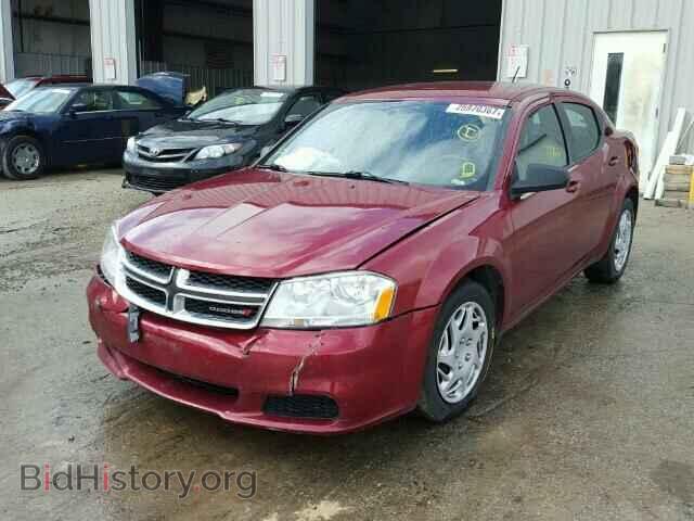 2014 DODGE AVENGER - VIN: 1C3CDZAB4EN168938 - Фото 2