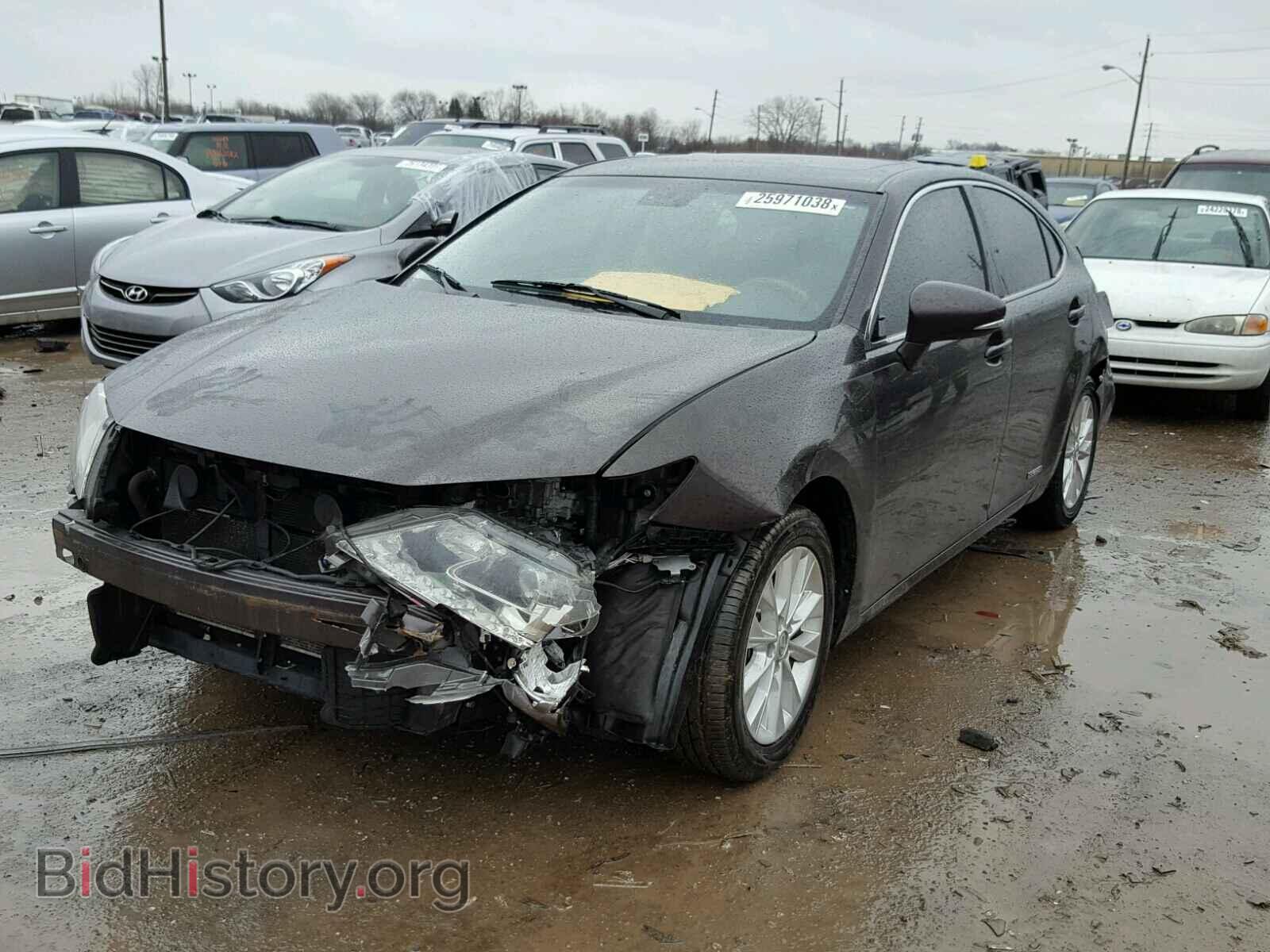 2013 LEXUS ES300 - VIN: JTHBW1GG3D2000650 - Фото 2