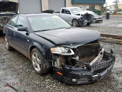 2007 Audi A4 A4 2.0T QU, черный — VIN WAUDF78E17A139886, Copart