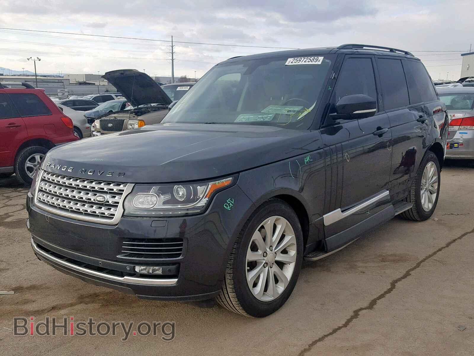 2014 LAND ROVER RANGE ROVE - VIN: SALGS2WF6EA141035 - Фото 2