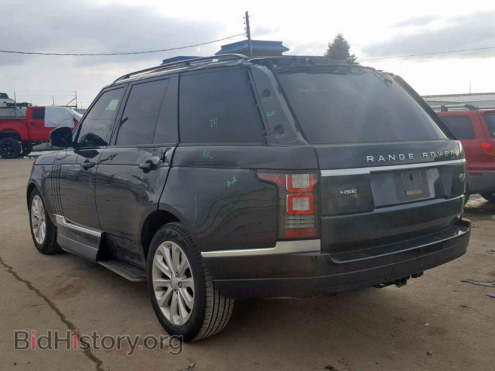 2014 LAND ROVER RANGE ROVE - VIN: SALGS2WF6EA141035 - Фото 3