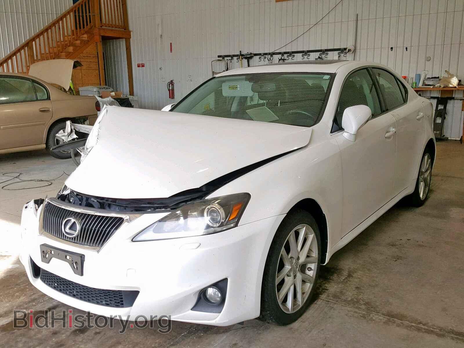 2011 LEXUS IS - VIN: JTHCE5C22B5000319 - Photo 2