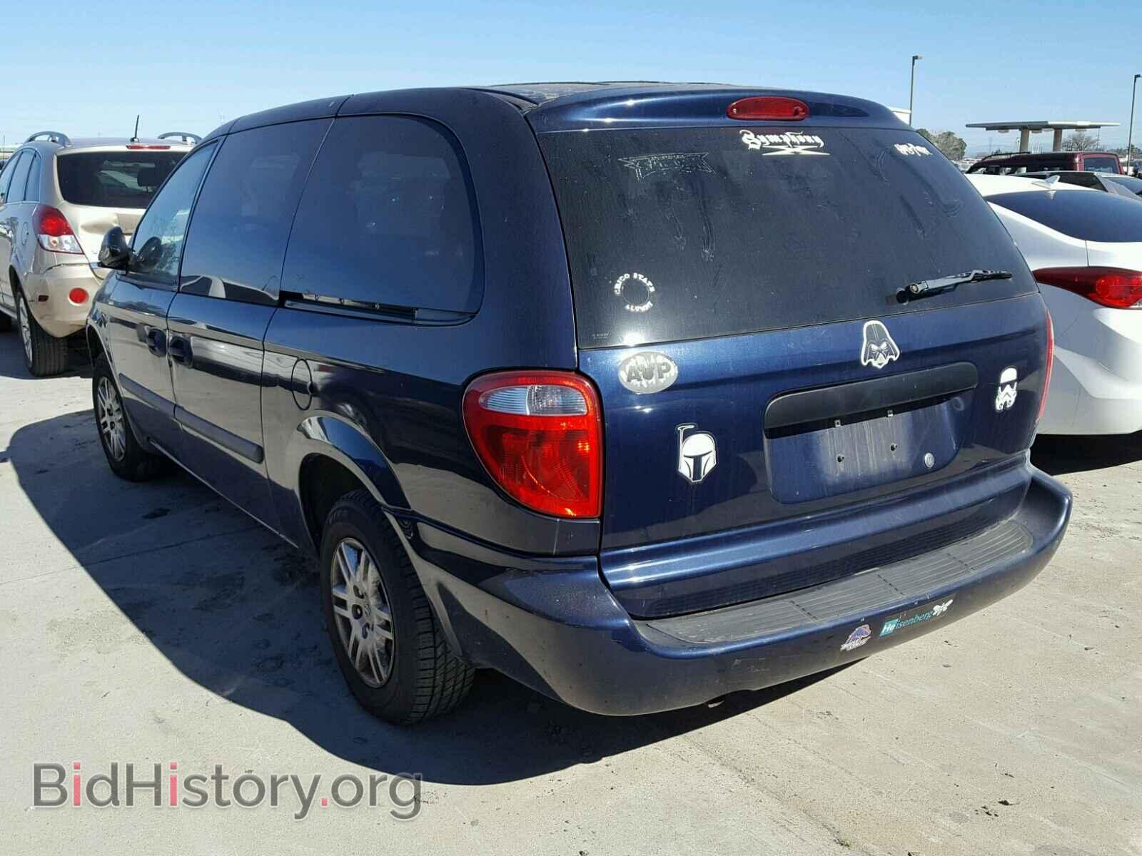 2005 DODGE CARAVAN - VIN: 1D4GP24R75B366616 - Фото 3