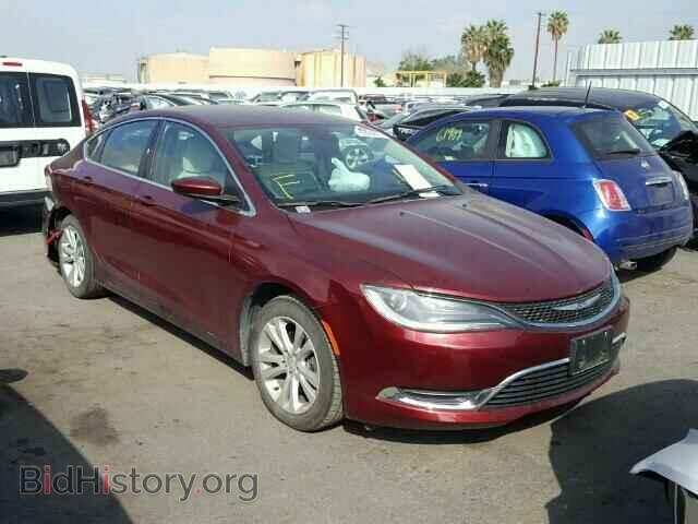Photo 1C3CCCAB1FN608731 - CHRYSLER 200 2015