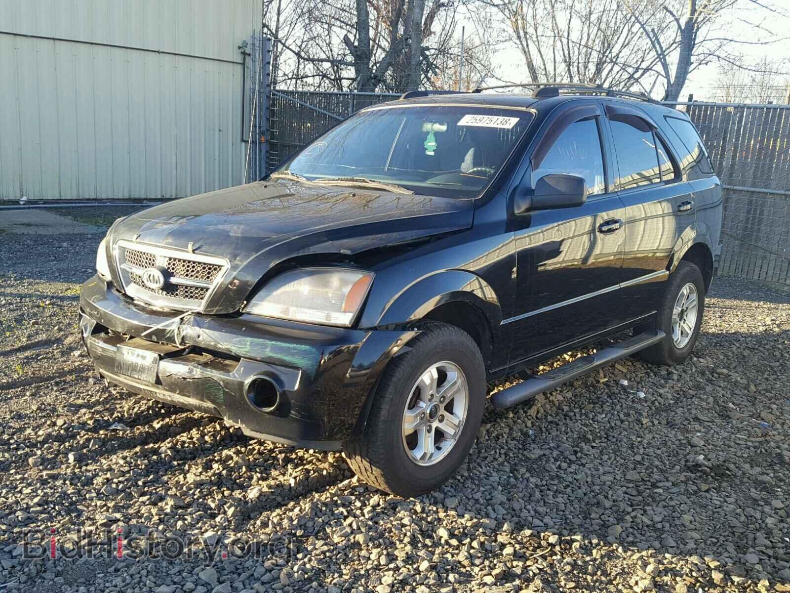 2005 KIA SORENTO - VIN: KNDJD733255343121 - Фото 2