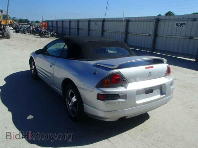 2003 MITSUBISHI ECLIPSE - VIN: 4A3AE45G33E112640 - Фото 3