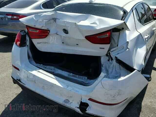 2015 KIA OPTIMA - VIN: KNAGM4A76F5541925 - Photo 9