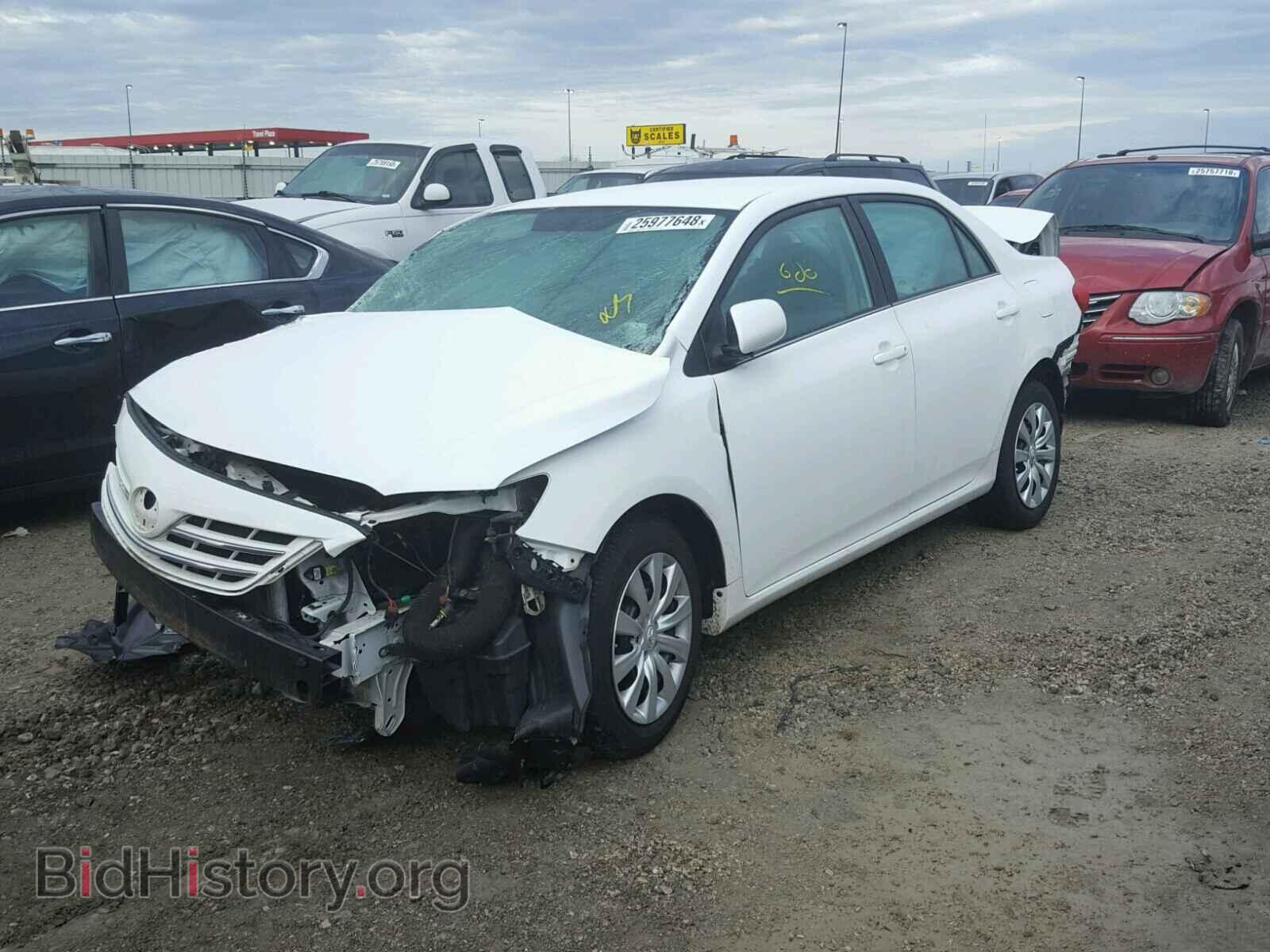 2013 TOYOTA COROLLA BA - VIN: 5YFBU4EE7DP114808 - Фото 2