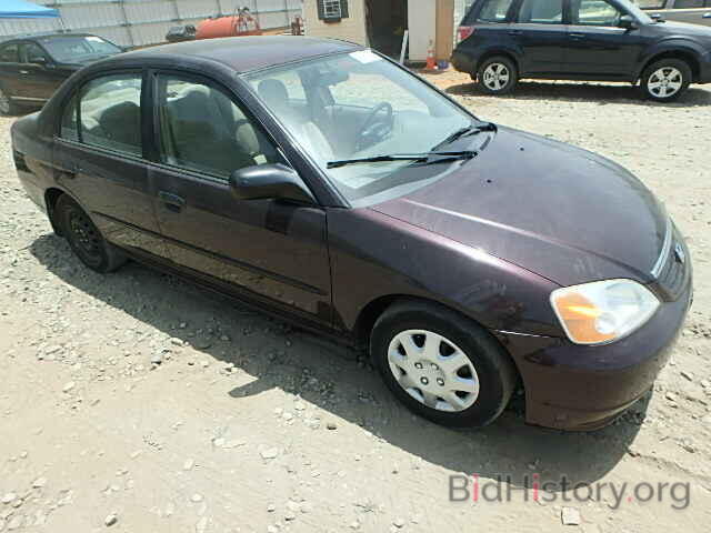 Photo 1HGES16571L011474 - HONDA CIVIC 2001