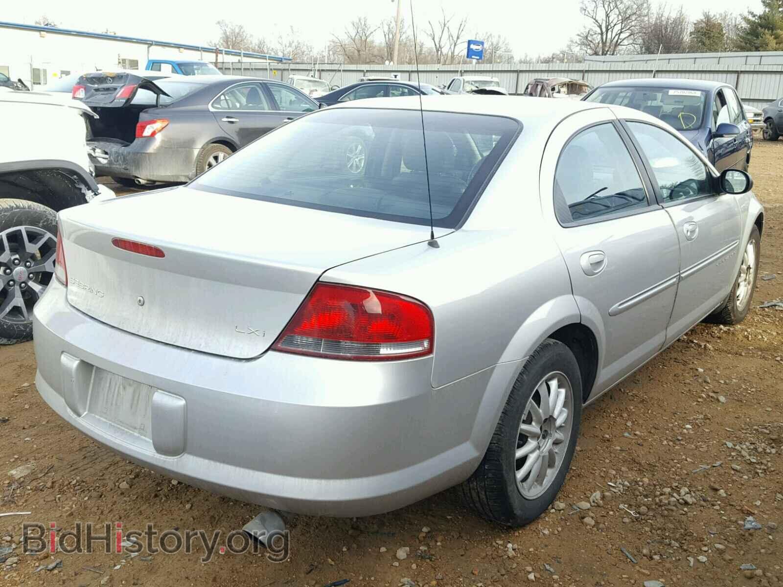 2001 CHRYSLER SEBRING - VIN: 1C3EL56U31N500859 - Фото 4