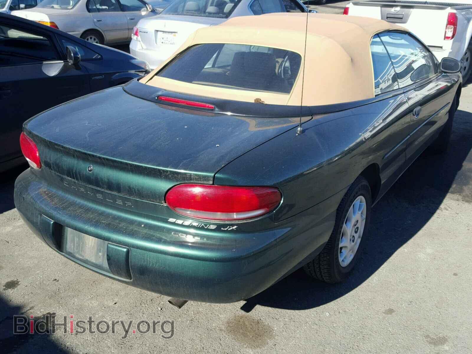 1998 CHRYSLER SEBRING - VIN: 3C3EL45X9WT334330 - Фото 4