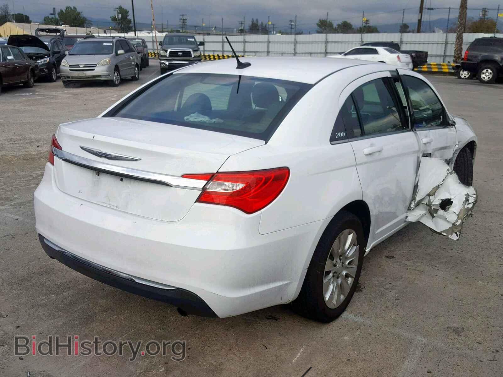 2012 CHRYSLER 200 - VIN: 1C3CCBAB5CN105824 - Фото 4