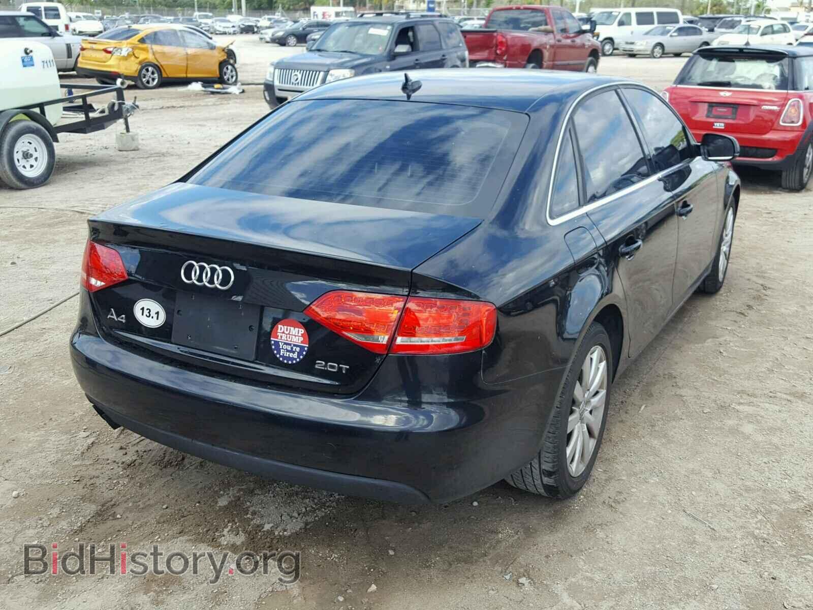 2010 AUDI A4 - VIN: WAUEFAFL0AN037529 - Фото 4