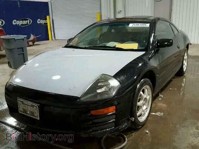 2001 MITSUBISHI ECLIPSE - VIN: 4A3AC44G61E202143 - Photo 2