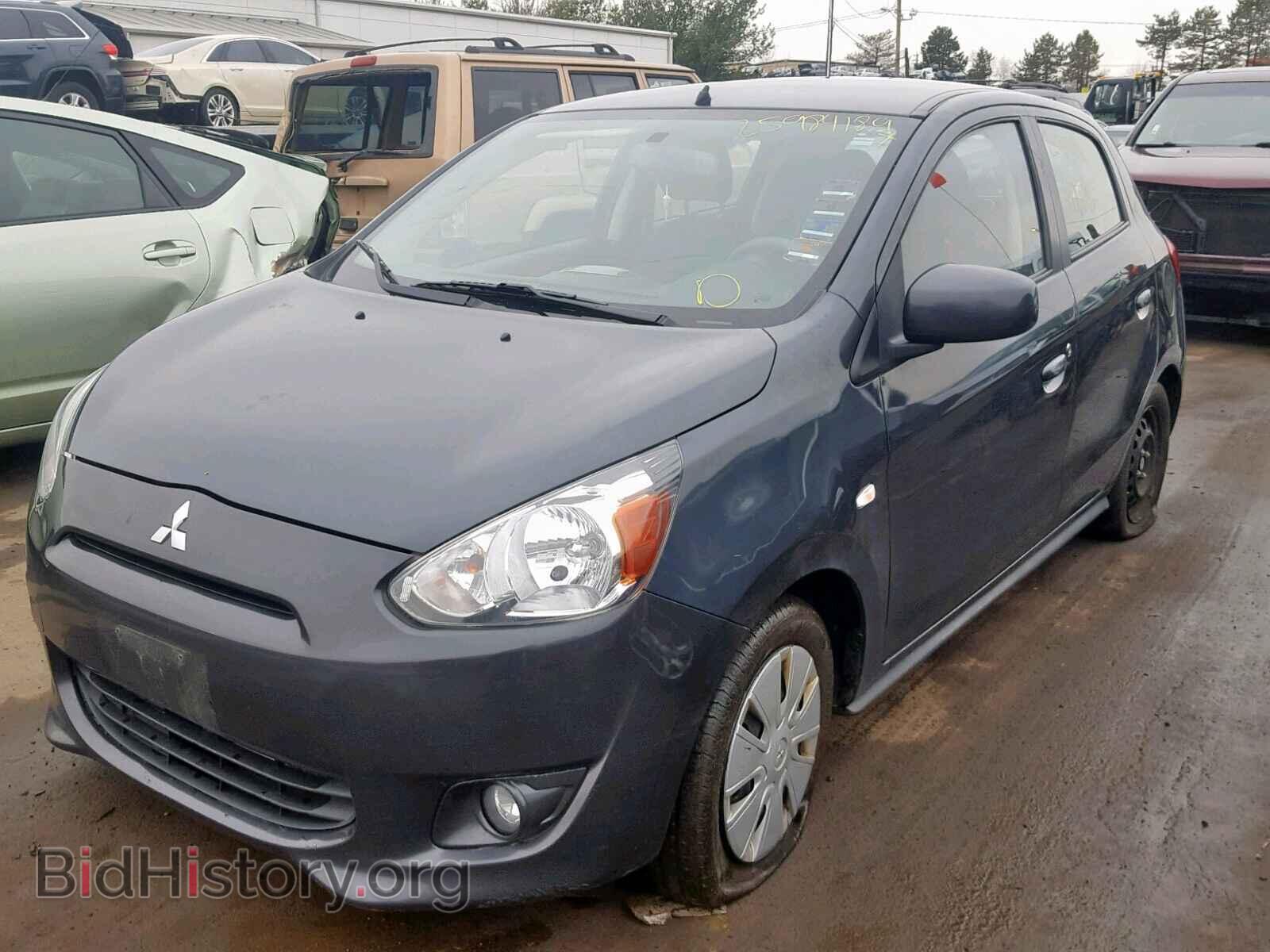 2014 MITSUBISHI MIRAGE - VIN: ML32A3HJ6EH024352 - Фото 2