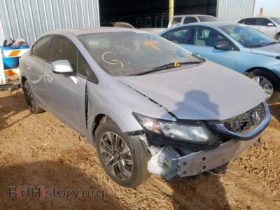 2013 Honda CIVIC Civic EX, gray — VIN 19XFB2F81DE093640, Copart